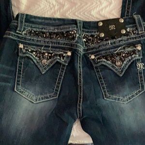 Miss me easy boot jeans 32 long